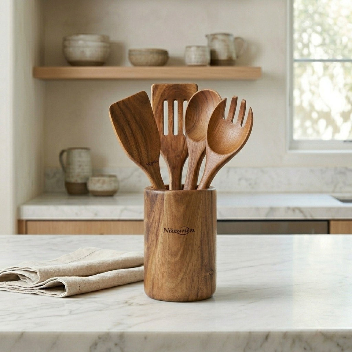 Acacia Wood Cooking Spoon