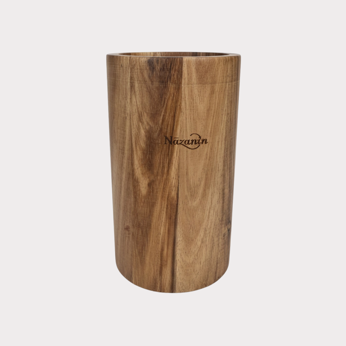 Acacia Wood Utensil Holder