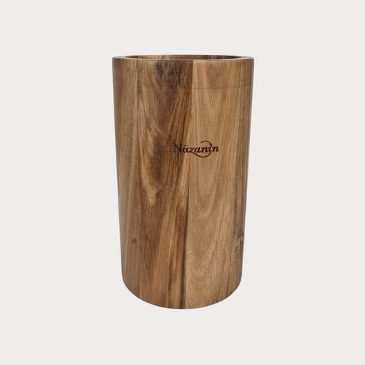 Acacia Wood Utensil Holder