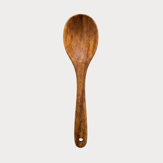 Acacia Wood Oval Cooking Spoon