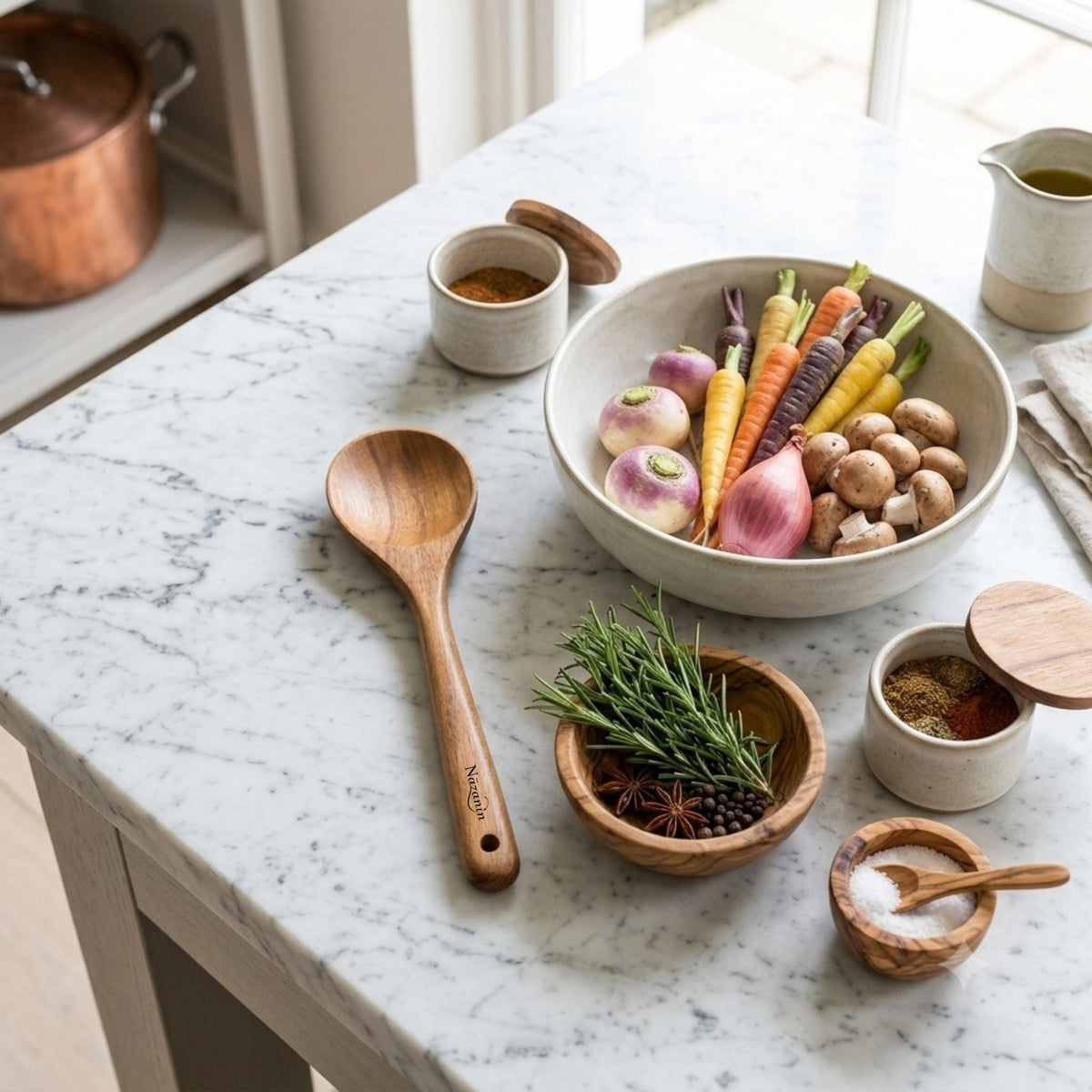 Acacia Wood Cooking Spoon