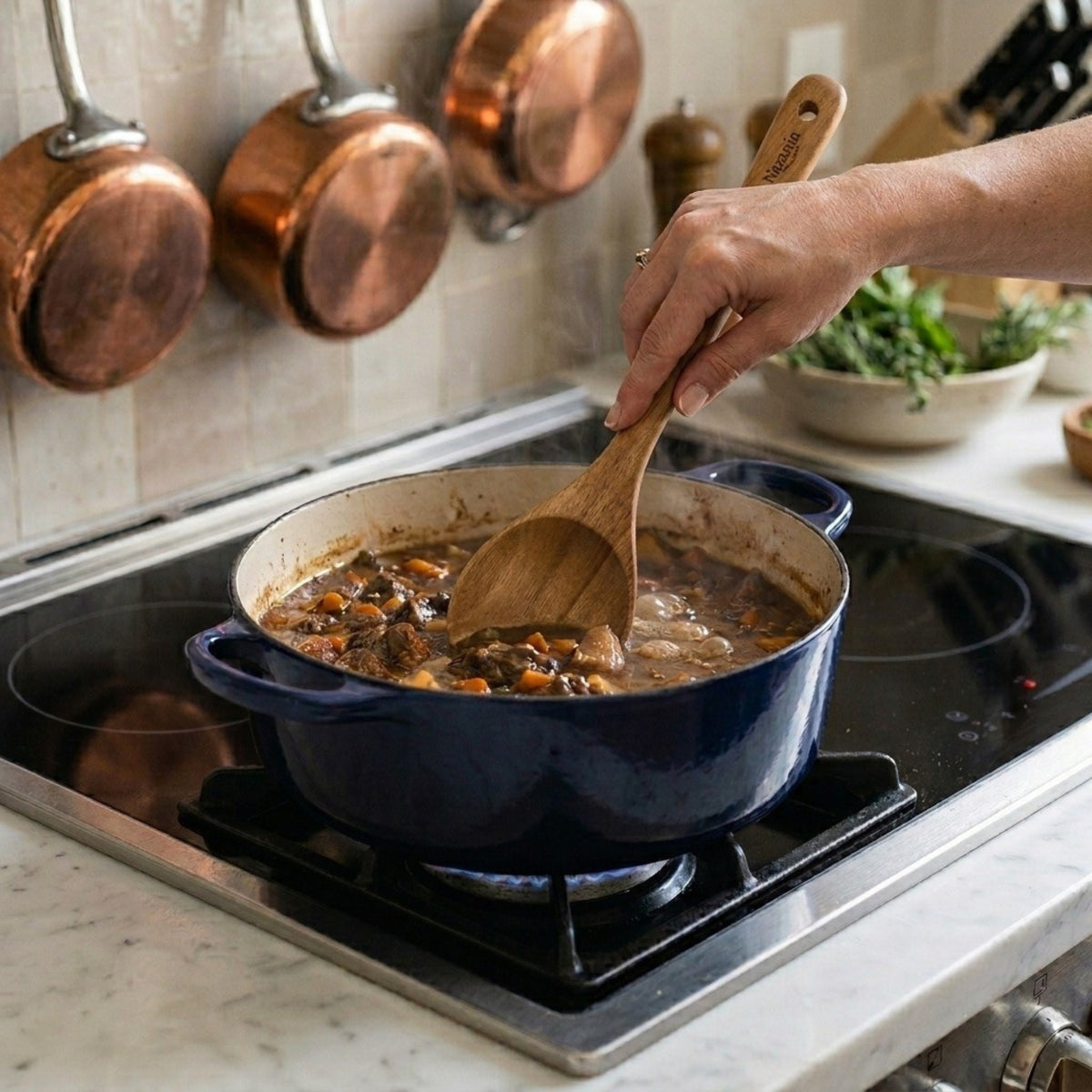 Acacia Wood Cooking Spoon