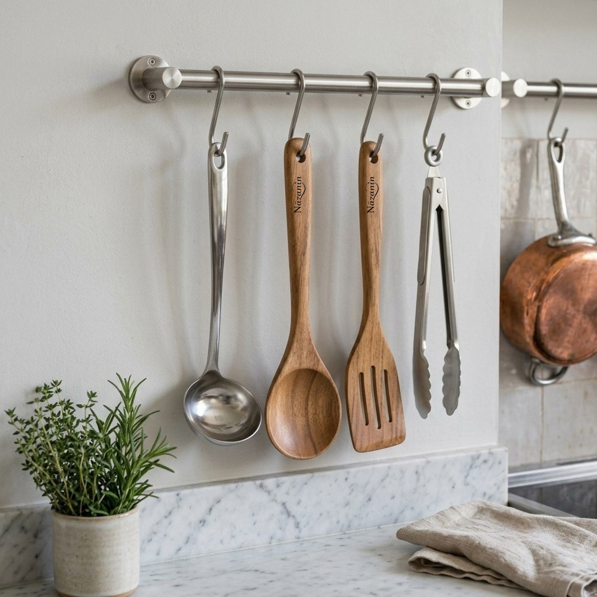 Acacia Wood Cooking Spoon